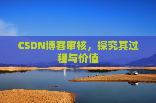 CSDN博客审核，探究其过程与价值